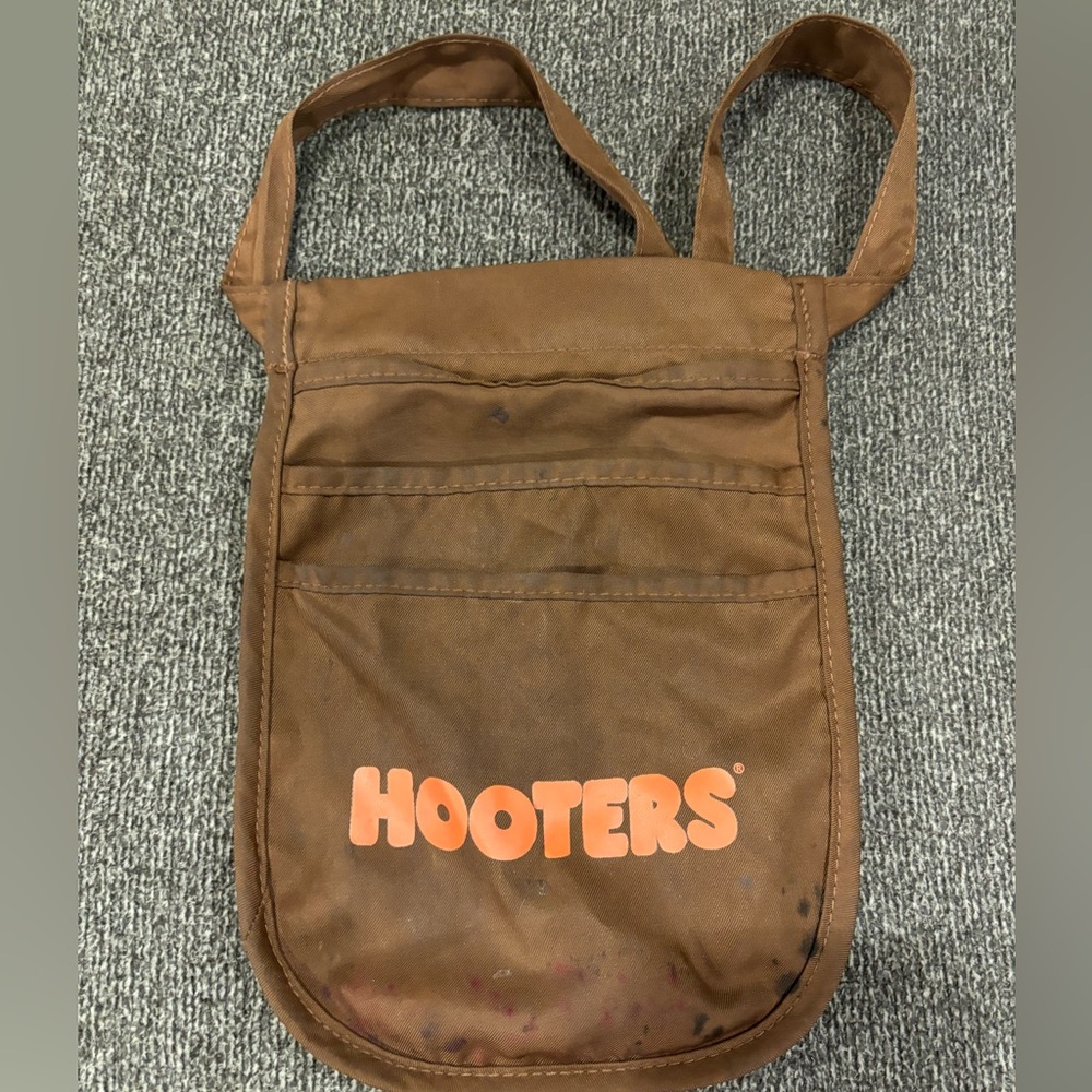 Brown hooters pouch